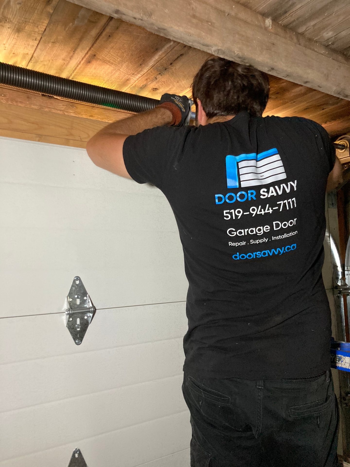 Garage door repair